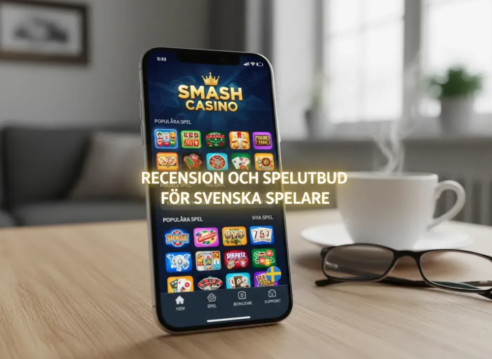 Smash casino recension och spelutbud för svenska spelare