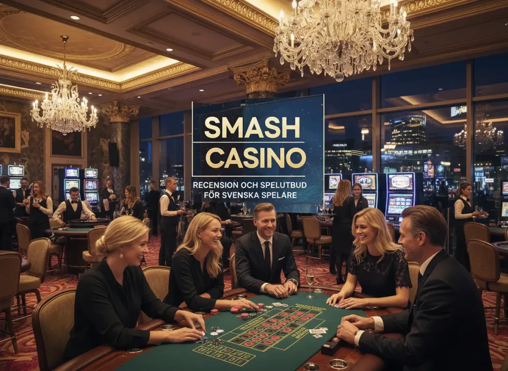 Smash casino recension och spelutbud för svenska spelare