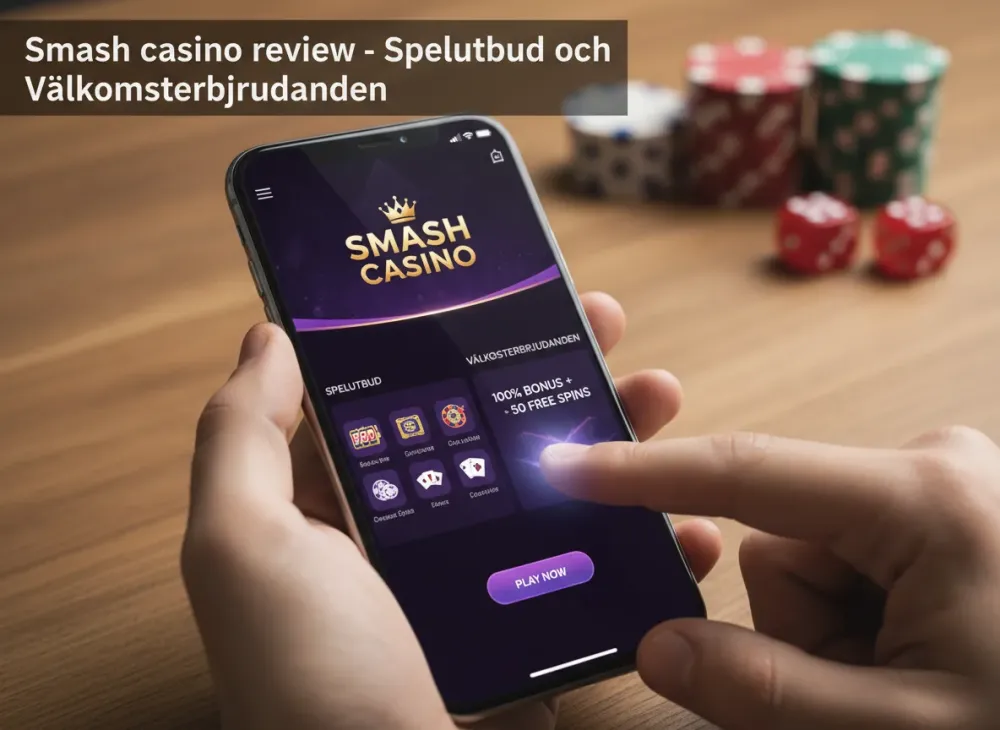 Smash casino review - Spelutbud och Välkomsterbjudanden